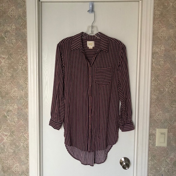 Maeve Striped Blouse - Picture 2 of 4
